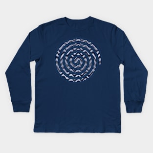 Waves Kids Long Sleeve T-Shirt